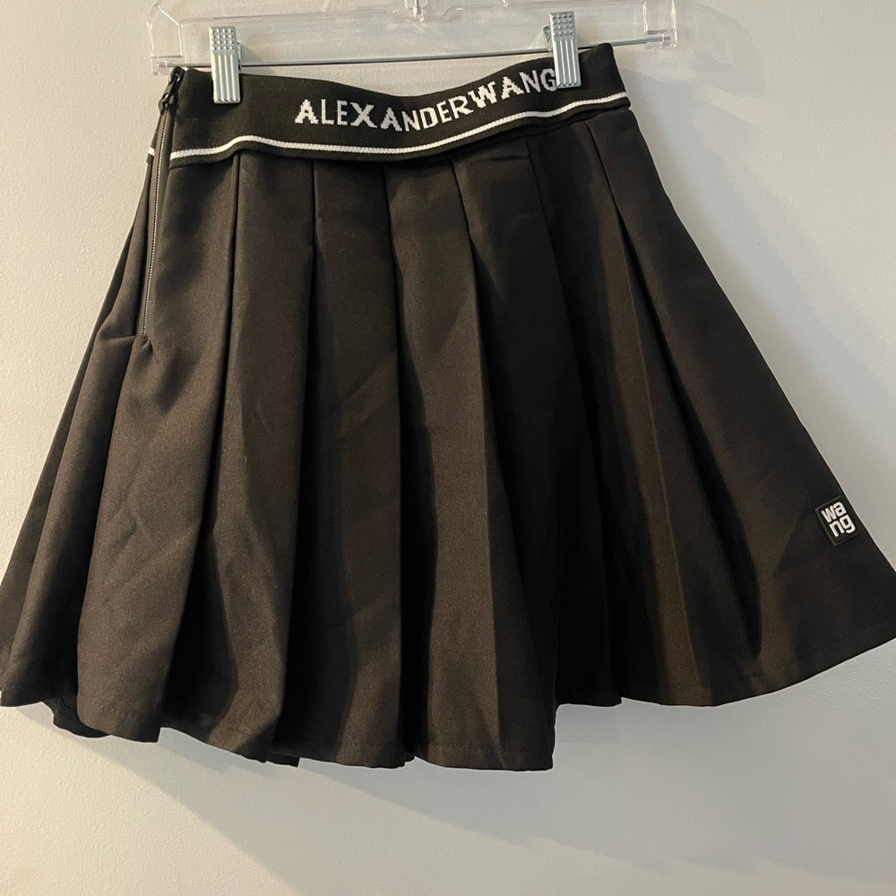 T by Alexander Wang Black Mini Skirt
